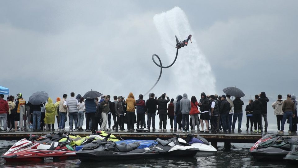 Türkiye Su Jeti ve Flyboard Şampiyonası sona erdi